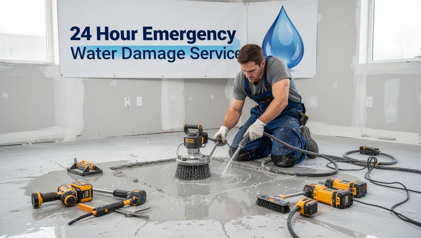 24 Hour Emergency Water Damage Service